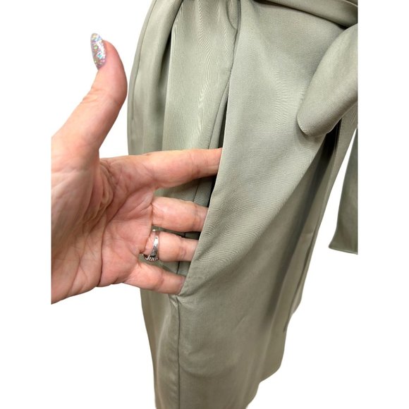 UNTUCKit USA For Her Women’s Dress 8 Button Down Tie Belt Band Collar Pockets - Picture 6 of 15